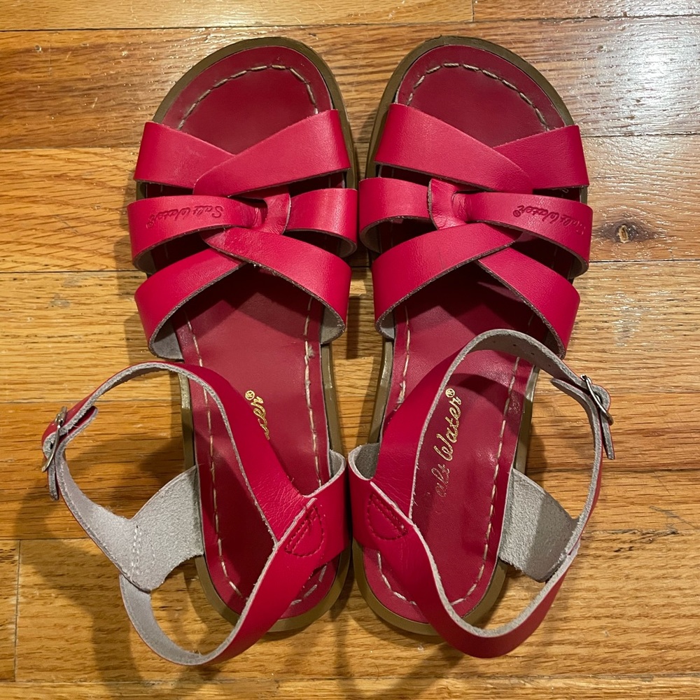 Red Salt Water sandals
